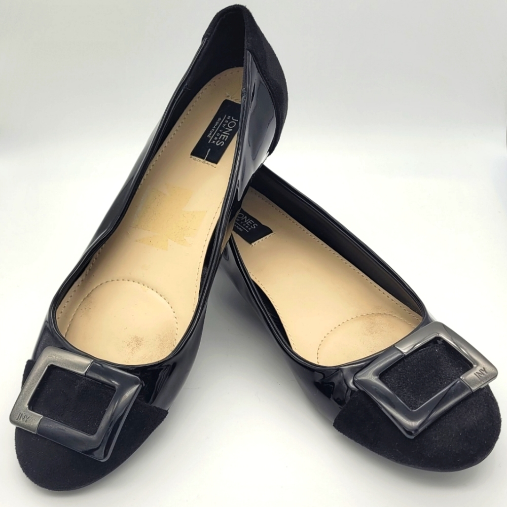 Black flats 8.5